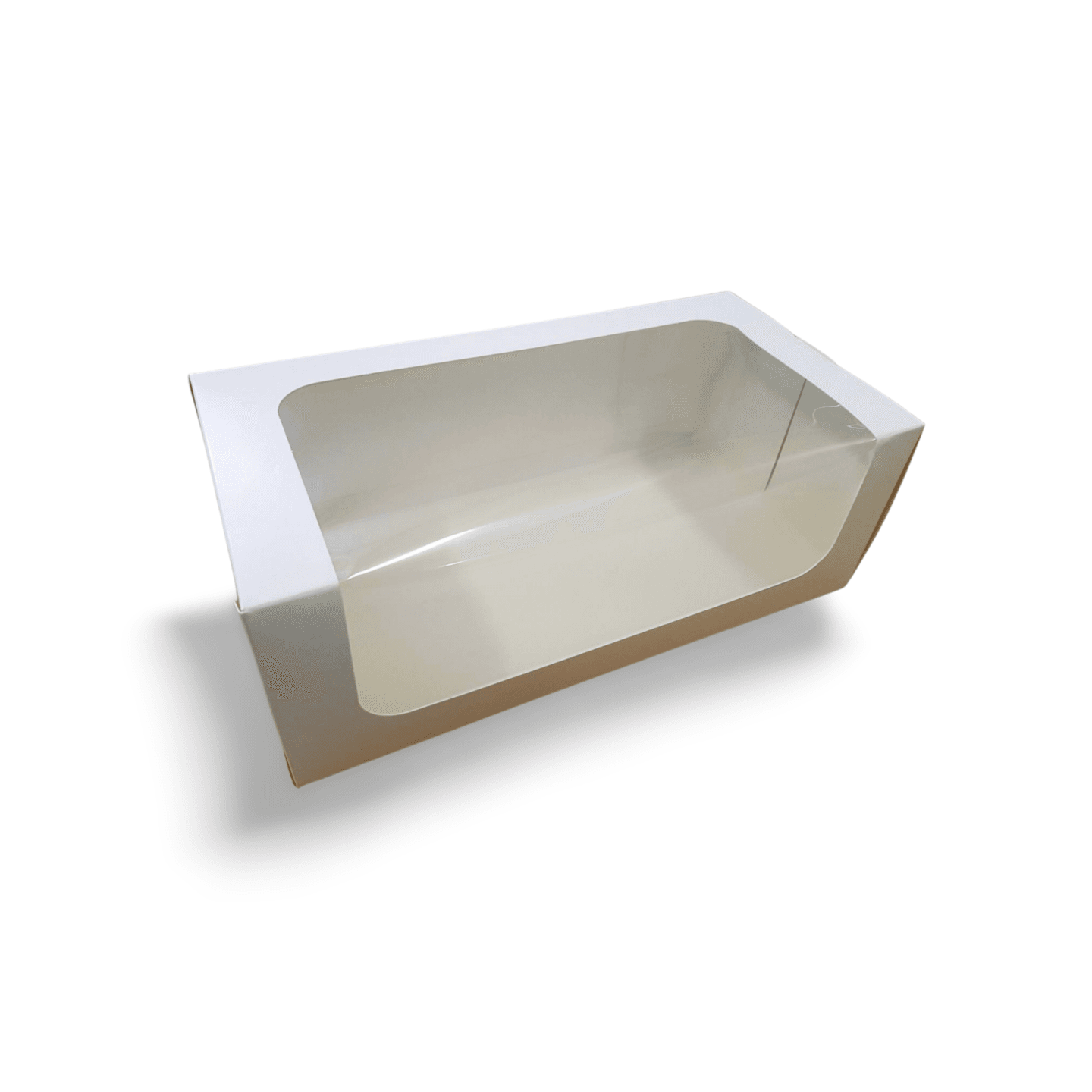 Cutie carton alb tort cu display 21x21x13 cm
